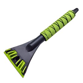 LAINLOY Ice Scraper for Car Windshield, No Scratch Car Window Frost Scraper with Foam Handle, Snow Removal Tool Accessories for Car, SUV, Truck (Green)