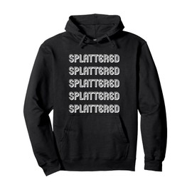 Splattered Pullover Hoodie