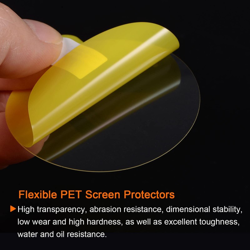 sourcing map Pack of 5 Protective Films 33 mm Soft