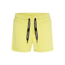 CHIEMSEE Sweat Shorts with Wide Waistband, 12-0742 Lemon Verbena