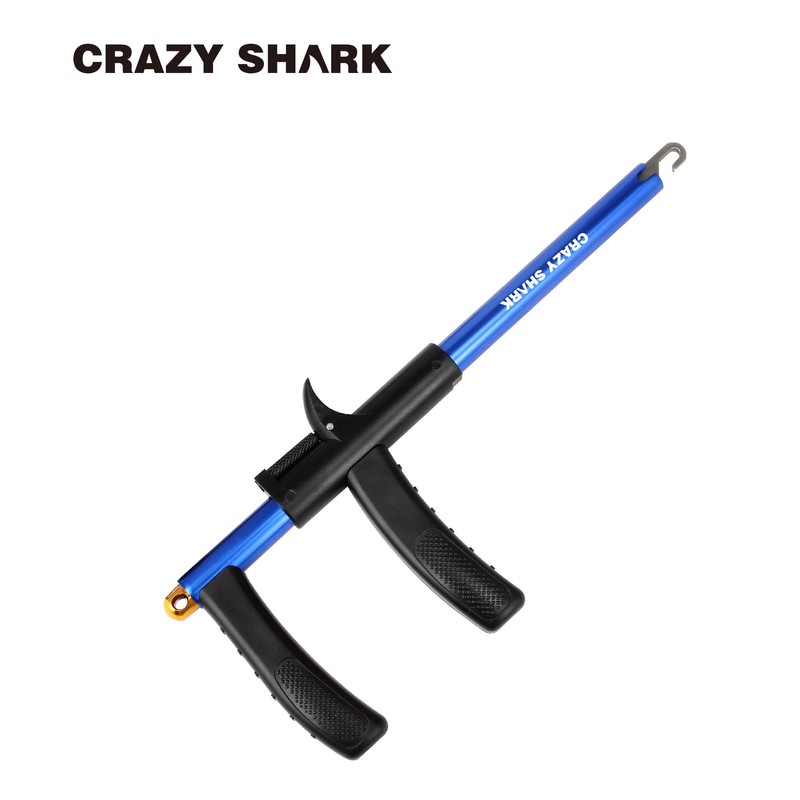 Crazy Shark Hook Remover Aluminum Fish Hook Remover Extractor 9.6in