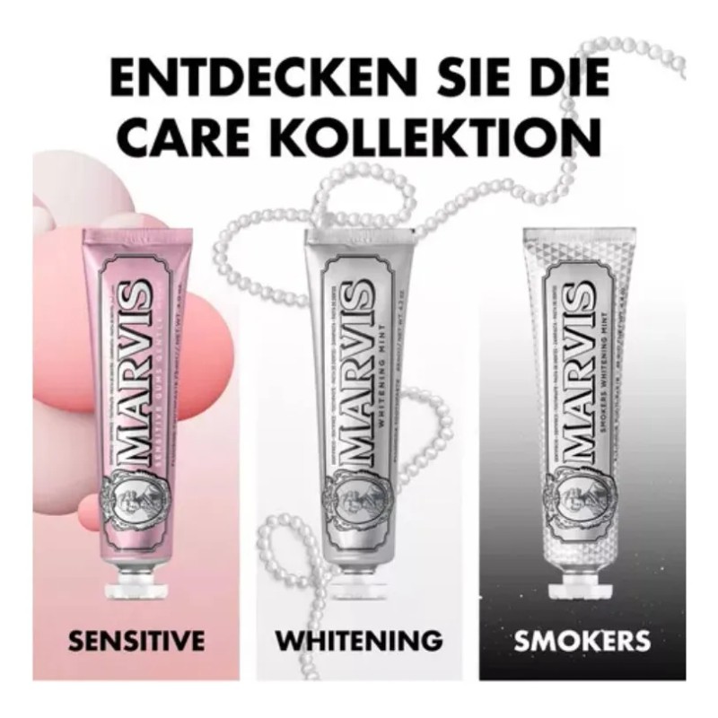 P Para Para 2 Varillas Marvis Pasta Dientes Menta