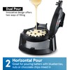 Gourmia GWM468 Dual Pour Waffle Maker with Easy Pour Spout