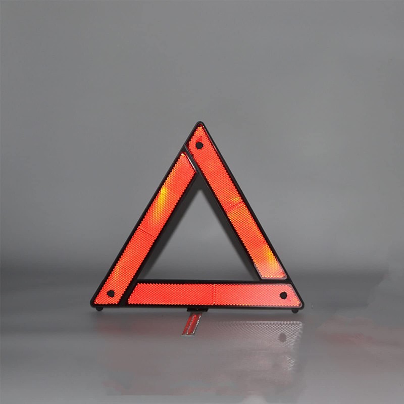 Triangle Stop Plate, Foldable, Set of 2, Triangle Stop Indicator