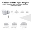 Replacement Silicone Eartips Earbuds Eargels Compatible with Beats Fit pro