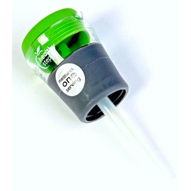 Jokari Healthy Steps Portion Control Dressing Lid 1-Pack Bright Green