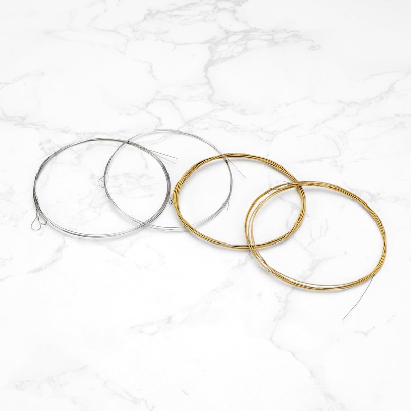 SG Store 2 Sets Mandolin Strings (.010-.034) with Loop End