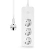 Offgridtec Smarte 3-Fach Steckdosenleiste mit Smart Life- oder Tuya-App 1,8m