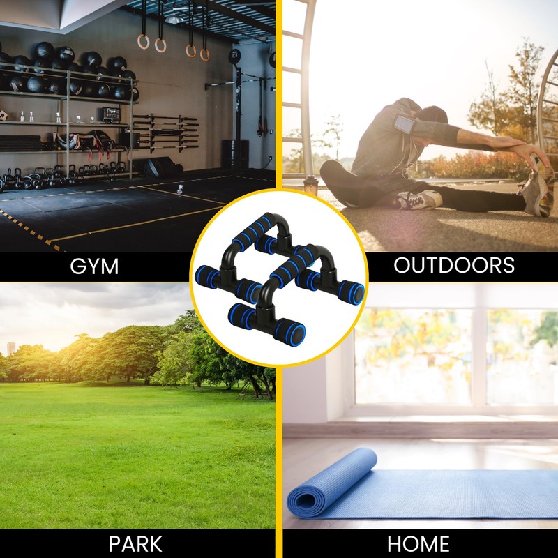 Parallel Push-Up Bars. Non-Slip Parallel Bar, Pull-Up Handle for Fitness,