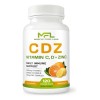 Muscle Food Labs Vitamina C 1000mg D3 Zinc 120 Cápsulas