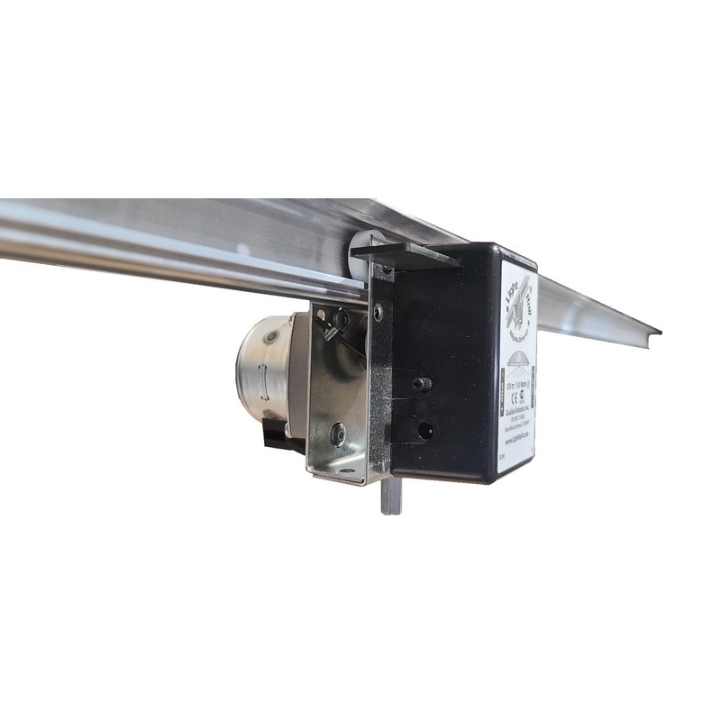 Light Rail Extreme Duty Trolley Wheel Set Robotic Grow Light