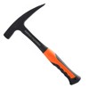 BOROCO Pointed Hammer, Geological Exploration Hammer with Sharpener, Masonry Hammer,