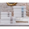 DePera Pera 8 pcs Turkish Wash Towels Set