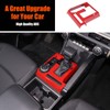 Center Console Gear Shift Panel Cover Trim for Toyota Tacoma
