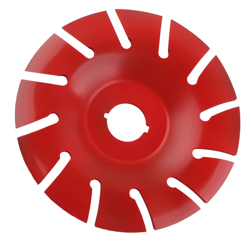 Wood Carving Disc Shaping Wheel 125mm Stainless Steel 12T Accessory
