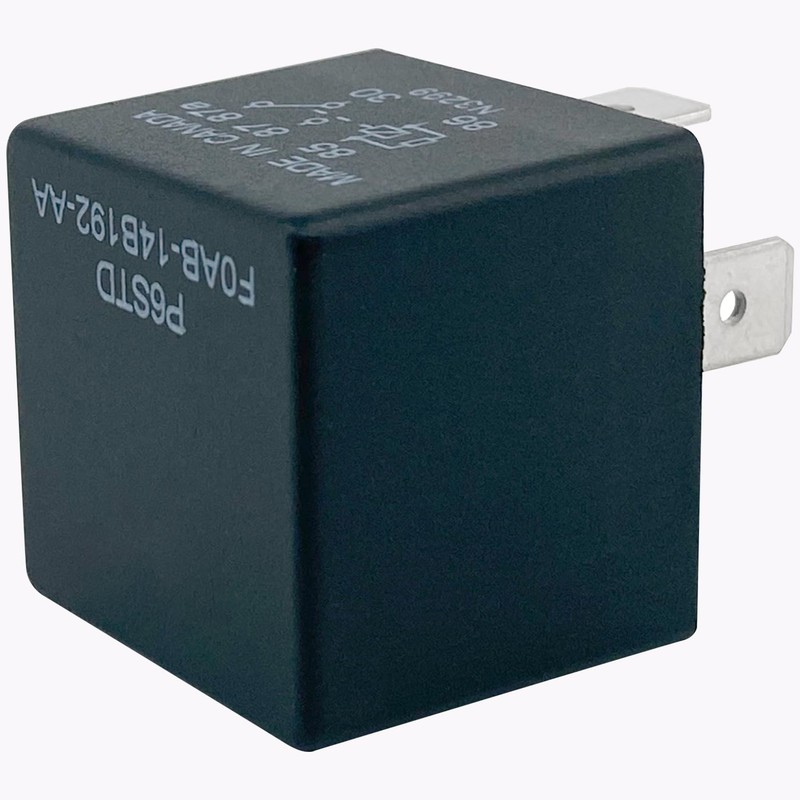 2-Pack P6STD FOAB-14B192-AA Relay 12V 40A 5-Pin SPDT Automotive Fuel