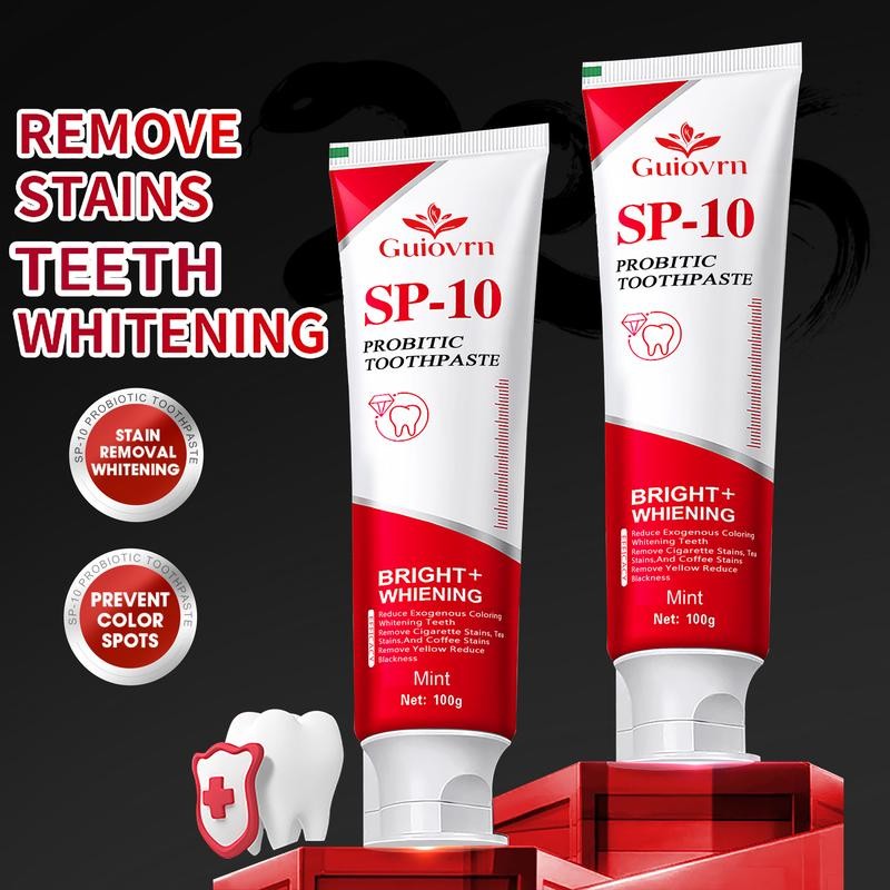 Guiovrn SP-8/SP-10 Toothpaste Oral Health Management, Fresh Breath - Specification: