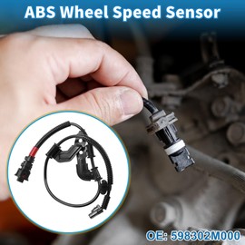 A ABSOPRO ABS Wheel Speed Sensor Front Right ABS Sensor Anti-lock Braking System Sensor No.598302M000 for Hyundai for Genesis Coupe 2010-2012