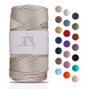 Makromecity, Polyester Macrame Cord 2mm x 125 Yards (375 feet)