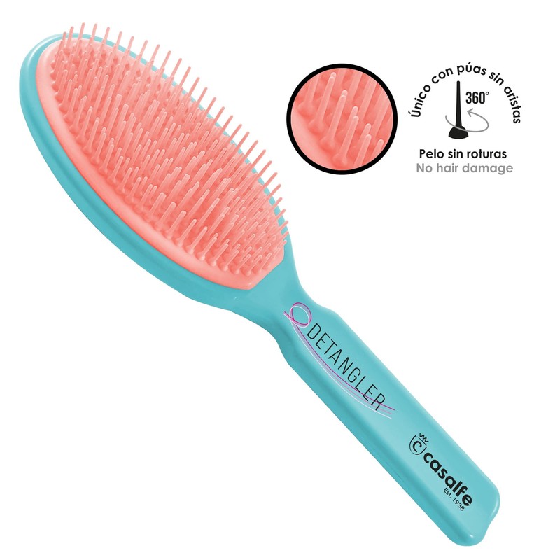 Casalfe Untangle Brush - No Pull - Pastel