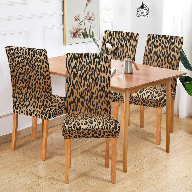 xigua Chair Covers 2 Pack,Dining Chair Slipcover Washable Removable for