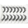 Happy Heartbeat 3D False Eyelashes, Cat Eye, Wispy, Natural Short