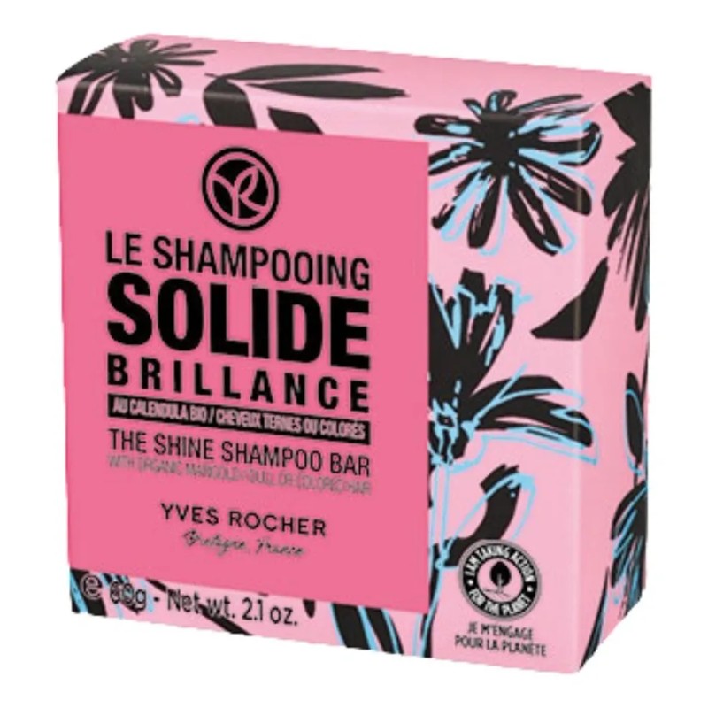 Shampoo Sólido Brillo Cabello Apagados Teñidos Yves Rocher