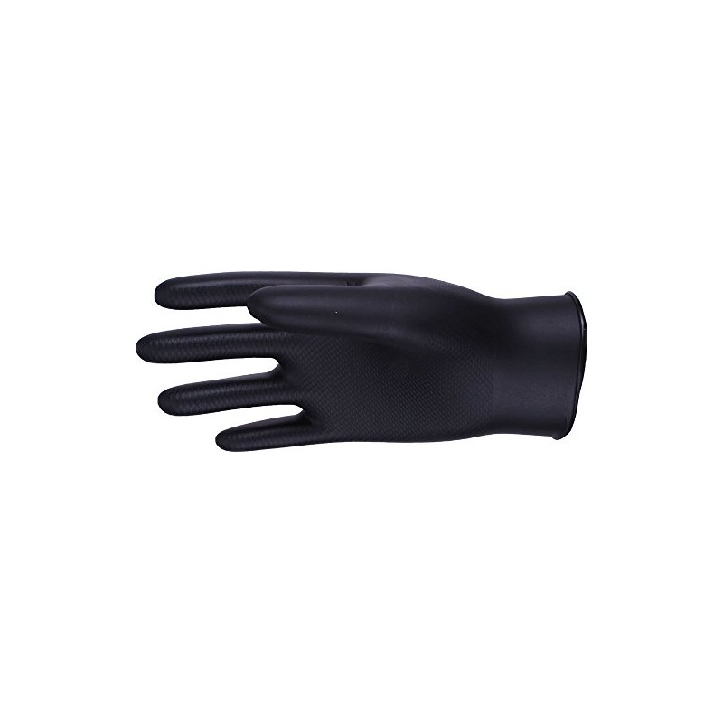 UCI DG-Maxim-BK Nitrile Powder Free Gloves - Black - X