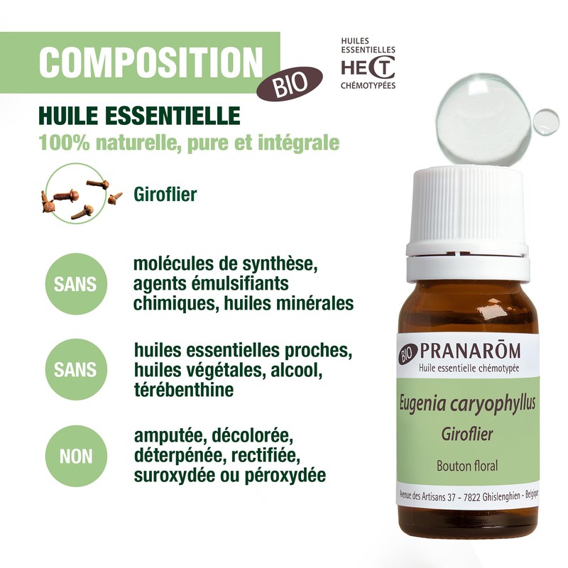 Pranarom Clove, 0.3 fl oz (10 ml)