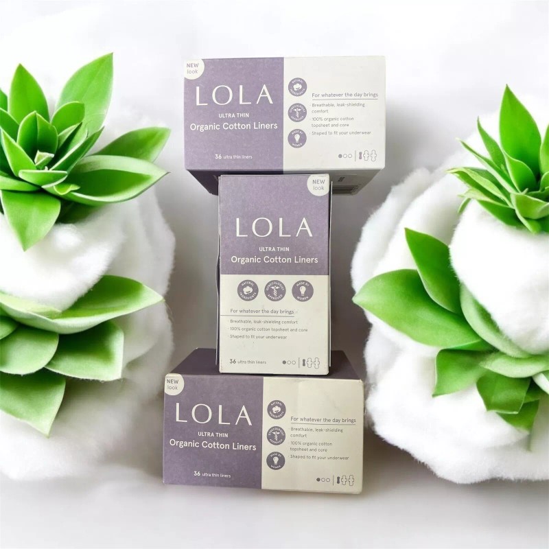 Lola Organic Cotton Ultra Thin Liners Lola Light Absorbency 36