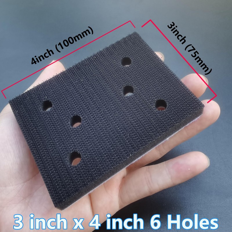 FOWOK 3" x 4" Foam Sanding Pad for SurfPrep Sander,