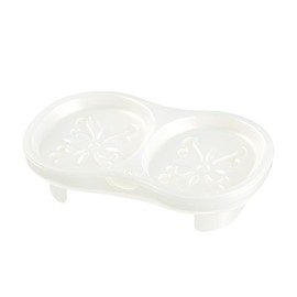 Vernal Renewal Soap Dish Soap Rest Pearl White (White) Facial Wash Goods
