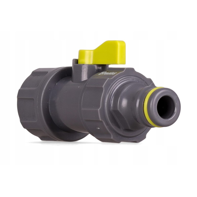 Bradas Tap Connection Stop Valve with Valve 3/4 Inch Lime