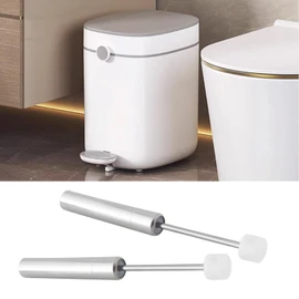 ECSiNG 2pcs 74x40x7.8mm Soft-Close Trash Can Damper Piston with Lid Steel and Plastic Mechanism Trash Can Damper Replacement for Kitchen Trash Can