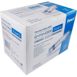 Romed Medical Disposable Syringes, Individually Packed and Sterile , 50 ml