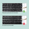 FADVAN Cluster Eyelash Extensions 280 Pieces Curl D Eyelashes Individual