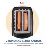 Lagom Tostadora 650w Lagom Toster Bh-002 Mini Horno 2 Rebanadas