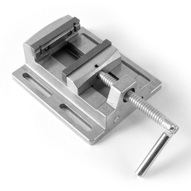 STAHLWERK FZ-76 ST Machine Vice Parallel Vice with Hardened Clamping Jaws for Wood, Plastic and Metal Workpieces