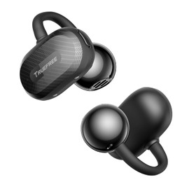 truefree C10 Audífonos Inalámbricos, Audífonos de Oído Abiertos con Clip, Bluetooth 5.4, Sonido Espacial, 28 Horas, Resistencia al Agua IPX5, Llamadas Nítidas, Conexión Dual, App Personalizable
