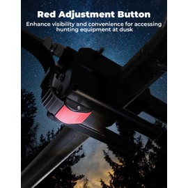 KEMIMOTO UTV Overhead Hunting Tool Holder Rack, Hunting Tool Holder Roof Mounted Bow Rack for 21 in - 28 in Roll Bars Depth (Front to Back) Compatible with Polaris Ranger