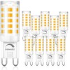 winshine 10 Pack Dimmable G9 LED Light Bulb 3000K Warm
