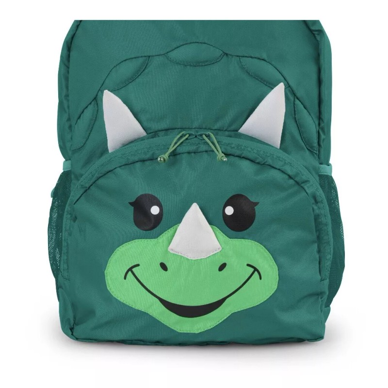 Firefly Kid's Backpack Chip The Dinosaurs Green