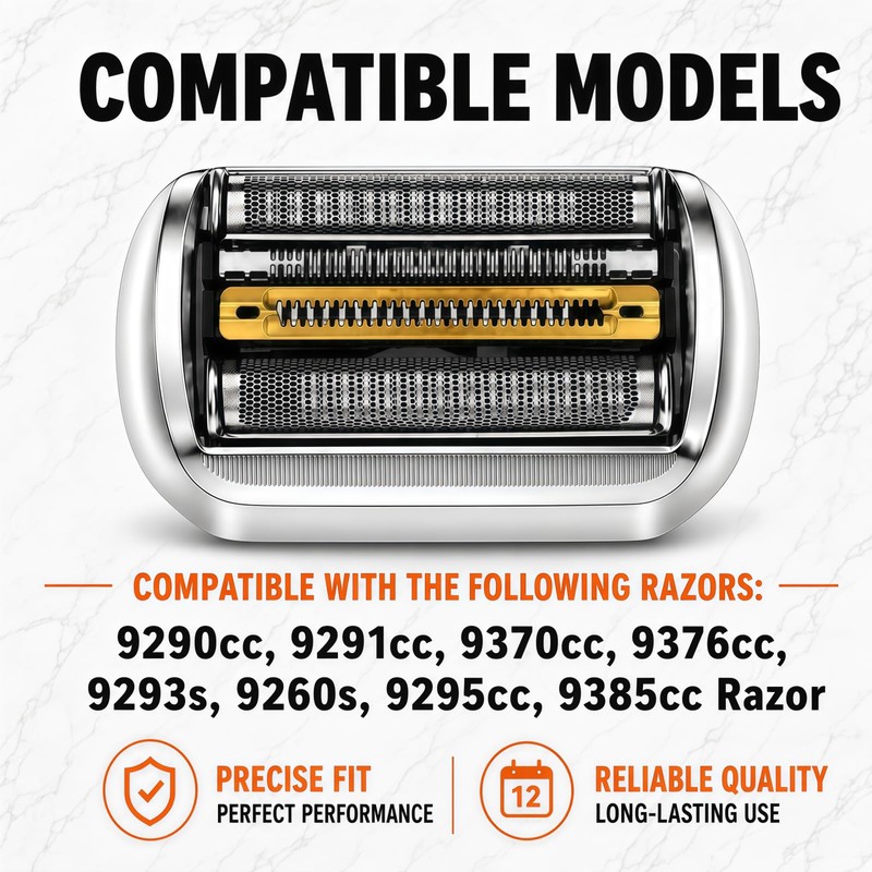 94M Series 9 Pro Shaver Replacement Head Compatible with Braun