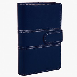 モノボックスジャパン システム手帳 ステッチシリーズ B6バイブル ネイビーブルー リフィル10点セット B6monobizone2-ny