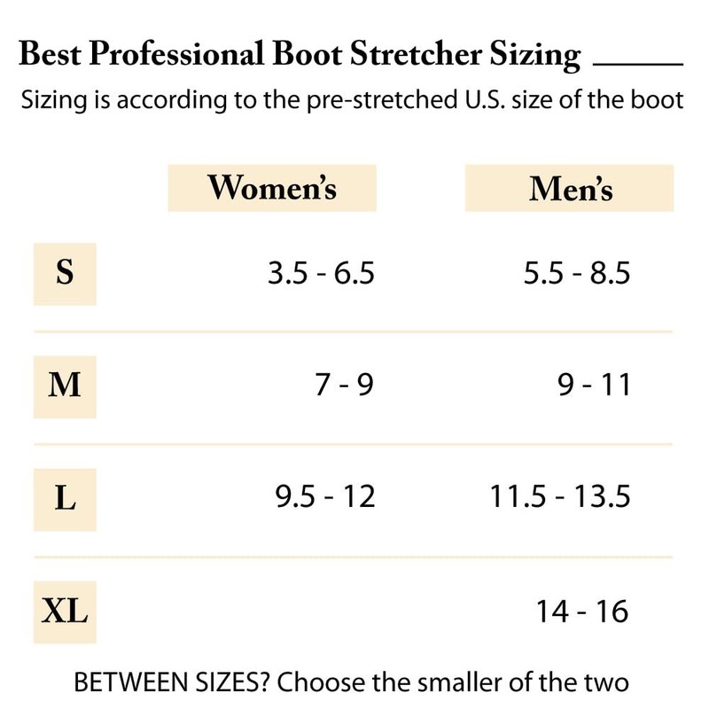 FootFitter Best Professional Boot Stretcher (Men's Medium 9-10.5)