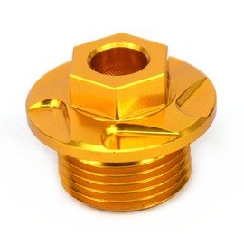 NACORE Motorcycle Oil Filler Cap Plug Replacement Plug Bolts for RM80/85 2001-2017, RM125/250 2001-2008, RM-Z250 2007-2022, RM-Z450 2005-2022, RMX450Z 2010-2019 And More Dirt Bike, Gold