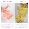 Triko Set de 7 Pinzas para el Cabello de Flor,