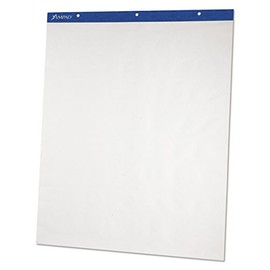 Ampad 24028 Flip Charts, Unruled, 27 x 34, White, 50 Sheets (Pack of 2)