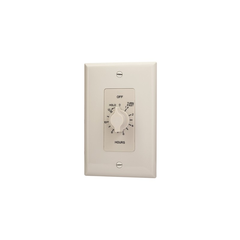A Series Springwound Auto Off in-Wall Time Switch with Hold,