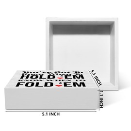 Inspirational Funny Quotes Rustic Wooden Box Sign Desk Decor Office Family Supplies Desk Accessories for Table Shelf Home Bedroom Living Room Farmhouse Room Decorations Wood Block Plaque Box Sign